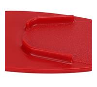 Tbest Plaque de Support de Pied Latéral Abs pour Béquille de Moto, Base de Support de Stationnement Antidérapante pour un Remplacement de Stationnement Stable, 5,51x3,15 Pouces (rouge)