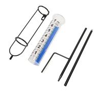 Tbest Pluviométre, Outil DE Mesure DE Pluie DÉTACHABLE DE 7 Pouces avec PLUVIOMESTRES sur PICET Let Jardin, PELOUE, Patio, THERMOMESTRES ET Instruments MÉTÉOROLOGIQUES À Usage AGRICOLE