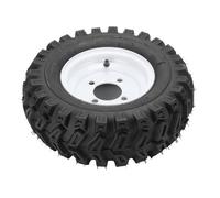 Tbest Pneu 16 X 6,50 8 avec Moyeu en Caoutchouc Antidérapant Robuste Résistant à L'usure, Excellente stabilité de Traction pour ATV UTV Go Kart, Véhicule Agricole, Tondeuse à Gazon