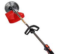 Tbest Poignée confortable en éponge douce pour tondeuse à gazon, antidérapante et facile à utiliser, réduit les vibrations pour un confort accru, matériau plastique, diamètre 26 mm, convient à tout le