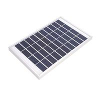 Tbest Pompe Solaire avec Disque Flottant 10V 5W, Moteur sans Balais à Haute efficacité pour Piscine, Fontaine, Jardin, étang, Décoration Extérieure