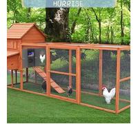 Tbest Porte automatique de poulailler Automatic Chicken Coop Door USB Programmable Horizontal Solar Powered piscine filet Noir