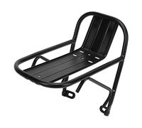 Tbest Porte-Bagages Avant de Vélo en Alliage d'aluminium - Porte-Bagages pour Vélo de Route de Montagne, Panier Avant Universel pour Les Déplacements à, Les Courses, Les Aventures en Plein Air