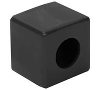 Tbest Porte-Craie de Billard, Housse de Protection pour Queue de Billard, avec Ajustement sécurisé, Lubrification de la Pointe sans Gâchis pour Les Joueurs de (Black)