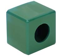 Tbest Porte-Craie de Billard, Housse de Protection pour Queue de Billard, avec Ajustement sécurisé, Lubrification de la Pointe sans Gâchis pour Les Joueurs de (Green)