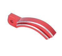 Tbest Précision en Alliage en Aluminium Déclencheurs du Volant pour l'émetteur de Voitures NB4 RC, avec Une Installation Facile, Compatible avec la Série NB4, Conception de Haute Précision (Rouge)