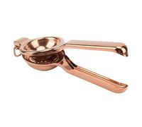 Tbest Presse-agrumes en Acier Inoxydable avec Long Manche (Rose Gold) | Poignée ergonomique, Conception permettant d\'économiser du travail, Pressage facile des fruits, Convient au citron, aux