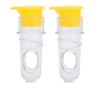Tbest Presse-agrumes Manuel 2 Pack, Presse-agrumes Portable à Main | Matériau Abs et PP, pour Oranges, citrons verts, outil de cuisine, conception Portable
