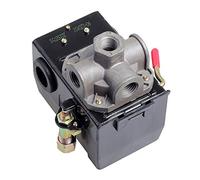 Tbest Pressostat Vanne de Régulation 120PSI 4 Ports
