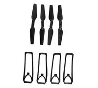 Tbest Proports Quadcoptères, Hélices de Drones RC Pliantes avec Couvercles de Protection Câble de Chariot pour E88 E99 E100 K3