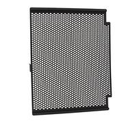 Tbest Protecteur de Calandre de Radiateur en Alliage D'aluminium Noir, Remplacement pour CBR600RR 2021 à 2023