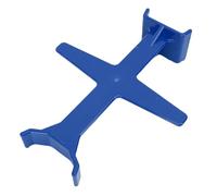 Tbest Protection de Fourche de Moto en Plastique, économiseur de Vélo Hors Route, Support de Suspension Voyage (Blue)