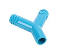 Tbest Raccord en Y barbelé de 3/4 Pouces, Connecteur Séparateur en Plastique ABS Robuste en Forme de Manière pour Bateaux, Yachts, Camping-Car, Remorques, Véhicules de Camping,