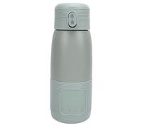 Tbest Réchauffeur de Bouteille Portable à Nouveau Rechargeable pour les Agents de Voyage en Acier Inoxydable Paragraphe 37 ℃ -55 ℃ Contrôle de la Température Battant (350 ml 5000mAh)