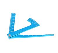 Tbest Règle Réglable RC, Règle de Mesure Multi-Angles Ajustant la Hauteur et Le carrossage des Roues