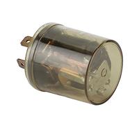 Tbest Relais de Clignotant électronique de Moto 12 V Module de Commande de Clignotant Halogène Haute Performance pour les Modèles CB CL SL Construction Métallique en Plastique