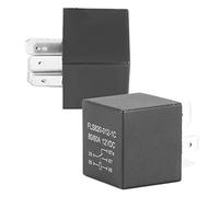 Tbest Relais de Treuil, Contacteur de Relais 12V 80A 5 Broches for Applications de Treuil et Commande de Puissance, Forte intensité, Faible Chute de Tension, Installation Facile
