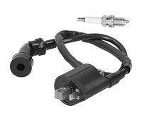 Tbest Remplacement de la Bougie D'allumage de la Bobine D'allumage 3140135F10 Système Haute Performance pour Trail 325 330 2000 à 2011 Aluminium ALLIAG ABS Rubber
