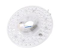 Tbest Remplacement de la Lumière du Ventilateur de Plafond LED avec Fonction de Mémoire 18W 3 Couleur - Thermure pour le Salon -PC Board (230V)