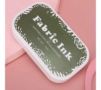 Tbest Restaurer Un Coussin d'encre de Style Vif de Couleur de Bricolage Non Toxique, 9,5 X 5,52 Cm / 1,6 Oz, adapté au Timbre de Tampon en Caoutchouc en Tissu Bricolage Artisanat (#2)