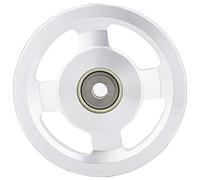 Tbest Roue Poulie Gorilla,90Mm Seilrolle,Roue De Poulie De Gymnaique,Poulie De Fitness en Alliage D'Aluminium,Accessoires De Gymnaique À Domicile,Accessoire De Musculation d'exercice(115Mm)