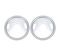 Tbest Roues D'équilibrage Auto 16 Pouces, Essieu Arrière Double, Paire de 2 | Acier au Carbone, Adaptation pour Camping-car et Camion, compatibilité 3500, Réduction des Vibrations