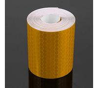 Tbest Ruban Réfléchissant Durable, 5 Cm X Rouleau (ORANGE) | Visibilité nocturne, adaptée aux vélos, camions et à la plupart des surfaces