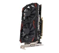 Tbest RX 580 8 Go 256 Bits Cartes Ghics de Jeu Plus Mignonnes Carte Ghics Plug and Play Silencieuse avec Fanor PC de Bureau 580 8G D5, Carte Graphique Carte Graphique RX 580 Carte