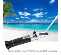 Tbest Salinomètre Long-Solting Saliary Metter Facile to Use Salt Contest Tester for the Food Industry Marine Survey Rubber Handle