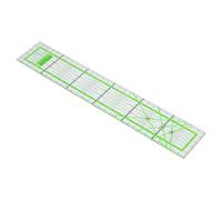 Tbest Seammes Transparentes élevées en Ligne de Courtepointe pour le Coupeur de Tailleur - 5 * Outil en Plastique de 30 Cm pour une Utilisation Confortable Adaptée à la Muguet de Couture