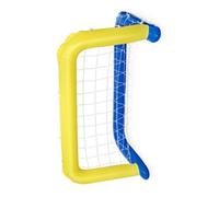 Tbest Set de Volley-Ball pour Piscine Gonflable avec Filet et Arceaux, | Thickened PVC, Portable Foldable Design, Safe for Adults and Kids, Easy to Carry
