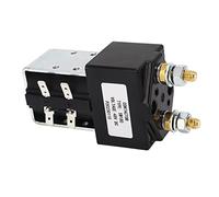 Tbest Solénoïde de Contacteur Robuste 48V SW180, Haute sensibilité, Faible Puissance de Contrôle pour Chariot, Camion, Chariot élévateur, Alliage Métallique 200A 60.5x39x44mm