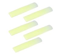Tbest Soprano Sax Reeds, Strength 2.5 Resin Sax for Daily Practice, Concert de Scène avec, Matériel de Résine Premium, Technologie Numérique Avancée (YELLOW)