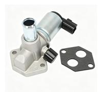 Tbest Soupape de Commande D'air de Ralenti F6AZ9F714EA, Remplacement en Alliage D'aluminium pour 1996-2001 avec Régulateur de Dérivation D'air D'injection de Carburant Précis (avec joint)