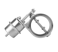 Tbest Soupape de Coupure D'échappement à Vide 76 Mm 3 Pouces TK-CUT76-OP Plage de Pression en Acier Inoxydable 304-2psi-5,5 Psi avec Roulement d'extrémité de Tige pour 2005
