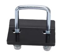 Tbest Stabilisateur D'attelage Anti-hochet, Stabilisateur D'attelage Robuste, Pince de Serrage Réduisant le Mouvement et les Vibrations avec Boulons en U pour Attelages de