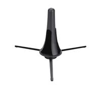 Tbest Stand de Trépied de Clarinette avec Conception Détachable et Pliante, Jambes en Acier Robustes pour la stabilité, Support rembourré pour Protéger Votre Instrument, Idéal pour les Performances