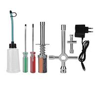 Tbest Starter Kit, allumeur de Bougie de préchauffage avec Chargeur RC Truck Car Part pour HSP redcat(Prise UE) Accessoires de Voitures Miniatures