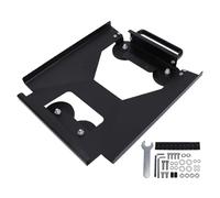Tbest Support D'antenne Satellite Magnétique avec Poignée pour Voiture Caravane Véhicule, Support Mural en Acier Universel pour Surface Fer, Installation Rapide sans Perçage Compatible
