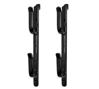 Tbest Support D'armes à Feu pour Camion, Alliage D'acier Robuste, 2 | Capacité de Deux Armes à Feu, Alliage D'acier épais, Support de Lunette Arrière, sans Perçage, Ajustement pour Pick-up ATV