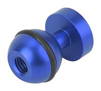 Tbest Support de Base à Rotule, Chaussure Chaude en Alliage D'aluminium Durable avec Trou de Vis 1/4, Rotation à 360 Degrés pour Les Amateurs de Photographie DSLR de Caméra d'action (Blue)