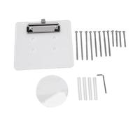Tbest Support de Carte de Pointage pour Chariot, Support de Carte de Pointage, de Score, 5,5 Mm, en Acrylique, Universel, avec Porte-Stylo, pour Volants à ou 6 Trous