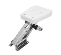 Tbest Support de Moteur Hors-bord 304 en Acier Inoxydable en Acier Inoxydable à Ressort épais du Bateau assisté de 7,5 à 20 Moteurs à 2 Traits pour les Bateaux à Vitesse et les Navires