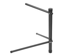 Tbest Support de Vélo Support de Stationnement de Vélo de Sol pour Réparation de Stockage avec Conception de Fourche D'arbre en Alliage D'aluminium 44lb Intérieur (black)