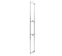 Tbest Système de Rail de Moulin de 9 Pieds 2.7m, Kit de 4 Barres Transversales en Alliage d'aluminium pour la Coupe du Bois, Les Bûches de Bricolage au Bois d'œuvre