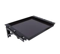 Tbest Table Magnétique Pliante, Table D'appoint en Fer et Caoutchouc pour le Remplacement de la Boîte à Outils, avec Support de Montage et Carte D'extension, pour le Stockage des