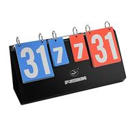 Tbest Tableau d'affichage de Tennis de Table, Tennis Score Keeper, Tableau d'affichage à 4 Chiffres Tableau De Score De Flip pour compétitions Sportives : Tennis de Table, Basketball, Badminton