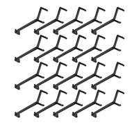Tbest Tableur de Branche de Fruits Résistant à la Pression 20 Pcs pour Le Jardinage Noir, épandeur de Membres en Plastique à Haute dureté pour Augmenter Les Taux de Floraison