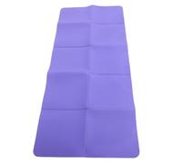 Tbest Tapis d'exercice Pliable TPE Tapis de Fitness D'entraînement Portable avec Surfaces Antidérapantes Double Face pour Le Yoga, Le Pilates, Le Bureau, la Sieste, Les (183 * 80 * 0.6)