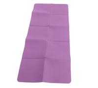 Tbest Tapis d'exercice Pliable TPE Tapis de Fitness D'entraînement Portable avec Surfaces Antidérapantes Double Face pour Le Yoga, Le Pilates, Le Bureau, la Sieste, Les (183 * 80 * 0.8)